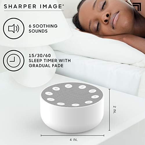 Oštrija slika terapija spavanjem Mašina za Bijelu buku, umirujući zvuk prirode za djecu za odrasle, Prijenosna opuštajuća Wellness