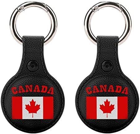 Canada Mapple držač zastave za AirTag privjesak za ključeve TPU zaštitni poklopac kućišta oznaka lokatora za kućne ljubimce prtljaga