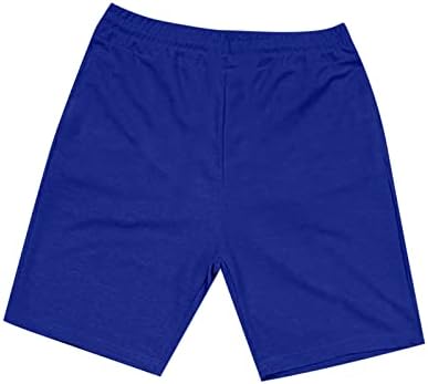 WenKomg1 Sportske kratke hlače za muškarce, čvrsti trčanje trčanje trunke Atletska vježba Teretna kratke hlače Elastične kratke hlače