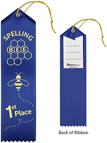 RibbonsNow trake za nagradu pčela u pravopisu 1. - 2. - 3. mjesto – 45 Ukupno traka-15 svako mjesto sa karticom & niz