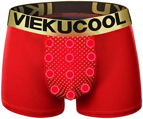 Muški bokseri Mekani prozračni atletski nosač donje rubne rubne rubne gaćice s jakom turmalinom magnetske torbice
