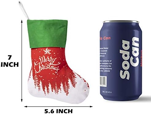 8 Pack Mini Božićne čarape ukrasi za večeru Snowflake držač posuđa čarape ukrasi nož kašika viljuška torba za Božić Party potrepštine