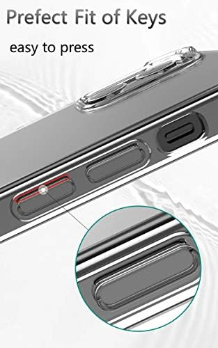 Chirano Case kompatibilan sa iPhone 12 Pro max, samo za 6,7 ​​inča 2020 novih modela, bistro, 4 uglova udarna zaštita od udara