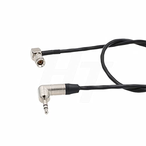 HANGONT LTC Timecode kabel za ultrasync jedan DIN1.0 / 2,3 do 3,5 mm Mini priključak za desni ugao za DSLR 45cm