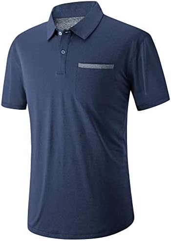 Zity Golf majica za muškarce kratki rukav sportski polo majica MESH tenis majica