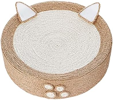 Leefasy mačka Scratcher krevet okrugli Sisal Mat dodatak za brušenje kandži namještaj za kućne ljubimce izdržljivi mačići gnijezdo