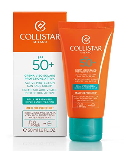 Suncare by Collistar aktivna zaštita krema za lice za sunčanje SPF50 50ml
