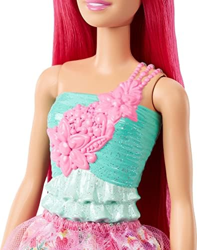 Barbie Dreamtopia Princeza, sa svjetlucavim prslukom, Princezinom suknjom i tijarom, igračka za djecu od 3 godine i više