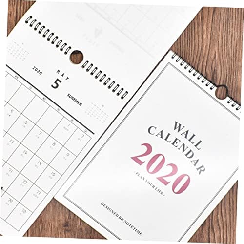 Zidni kalendari Stobok Desktop kalendar kalendarioos de Avienta Maquillaje 2pcs 2020 Tjedni bilješki kalendar 2020 Viseći akademski