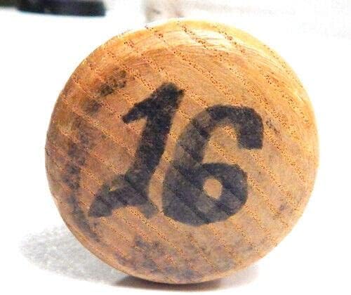 1986-87 Jeff Stone Potpisan igra Rabljeni Louisville Slugger 34 M159 bat Phillies - autogramirani MLB šišmiši