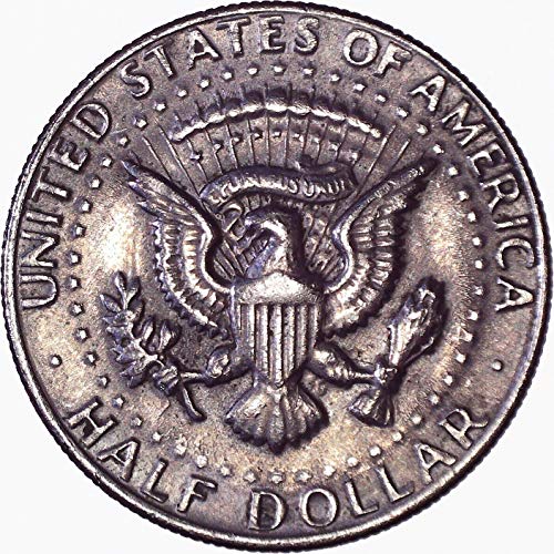 1972 D Kennedy Polu dolar 50C o necrtenom