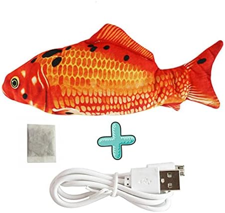 Na elektroničko kućno kućno kućno igračka električna USB punjenje simulirano riblje igračka pasa mačka žvakaće zalogaj za ugrikanje
