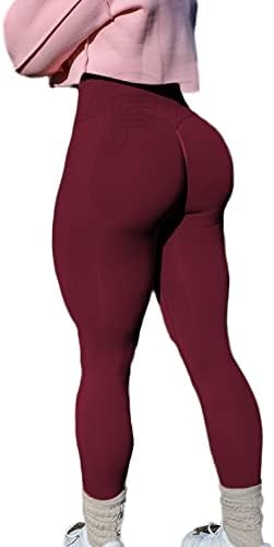 Fitnexx ženske plijen bešavne vježbanje za žene za žene Scronch tajice Trpenalna teretana Aktivne joge hlače