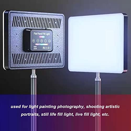 LED fotografija lampica za punjenje, više boja mogu se postaviti LED svjetla, metalna RGB Video svjetla, male potrošnje energije,