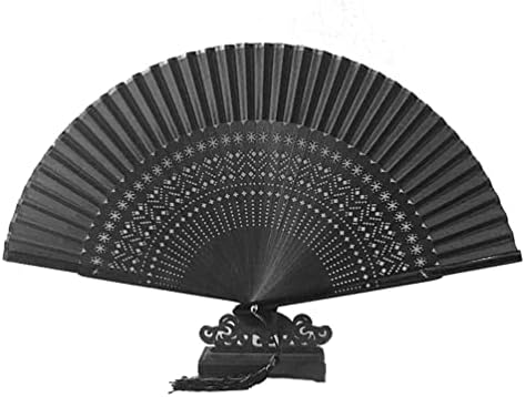 MAFSMJP kineski stil ručni ventilator izrezbareni ples preklopni ventilator za svadbenu zabavu Vintage ukrase za uređenje doma 2 8,67