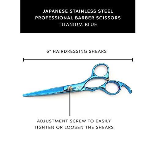 Dreamcut Profesionalni brijačni makali od titanijum-plave boje, 440C