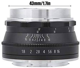 Vifemify sočivo kamere bez ogledala,25mm F1.8 sočivo kamere bez ogledala M4 3 nosač za E M5 E M5II E M10 e M10II E M10III