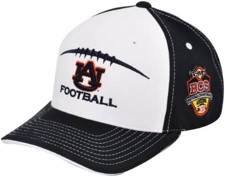 NCAA Auburn Tigers Universal ugrađena kontrastna kapa, mornarsko / bijelo,