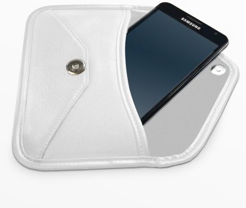 Boxwave Case kompatibilan sa Oppo Reno Z - Elite kožom Messenger torbicom, sintetički dizajn kože za kože za Oppo Reno Z - bjelokosti