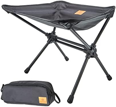 Easyril Ultralight Folit Camping Stolk - Kompaktna stolica za uvlačenje ruksaka s torbom za planinarenje, ribolov, planinarenje, auto