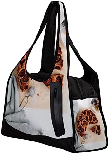 Almond Cake Travel Duffel Bag Sports Bag Torba za vikend preko noći torba za žene muškarci