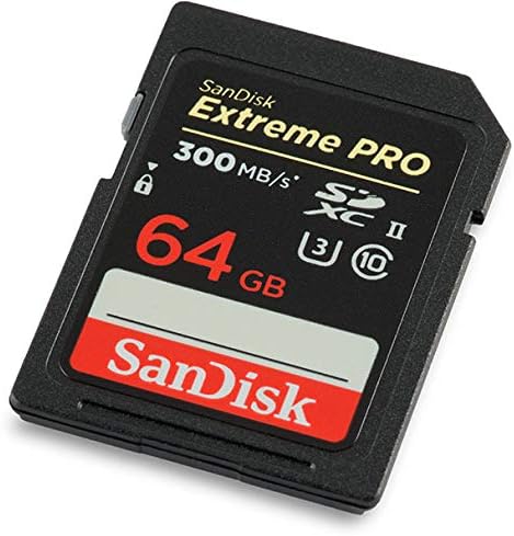 SanDisk 64GB Extreme Pro UHS-II SD memorijska kartica radi sa Canon kamerom bez ogledala EOS R10, EOS R7 C10 U3 V90 paket sa svime
