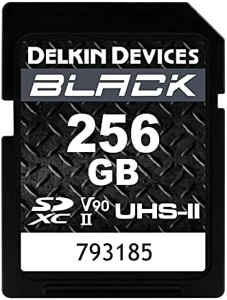 Delkin uređaji 256GB Crna UHS-II SDXC memorijska kartica