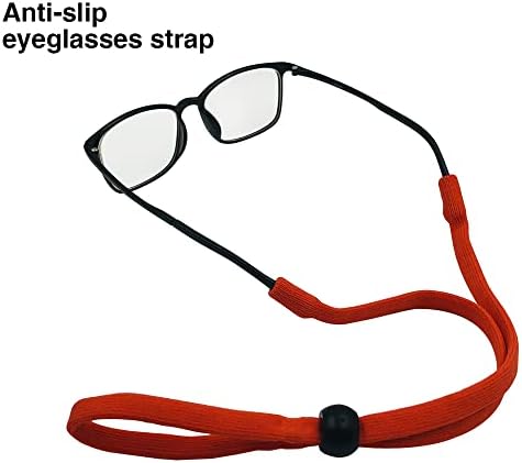 12 komada za naočale, fino podesive naočale kabela protiv klizanja dječje naočale za naočale za naočale za remen za sunčane naočale