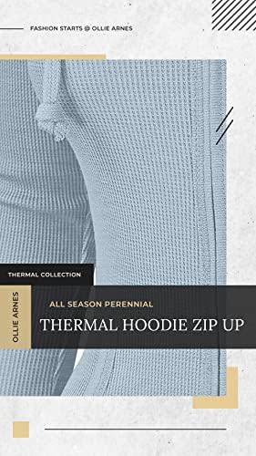 Ollie Arnes ženska termalna dugačka dukserica Zip up jakna džemper vrhovi