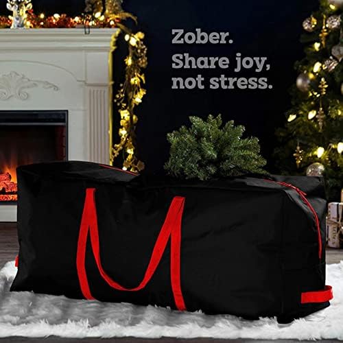 Cokino Božić Tree Storage Bag sa izdržljivim ojačanim ručkama & Dual Zipper Umjetna rastavljena stabla suza dokaz Oxford Duffle Bag