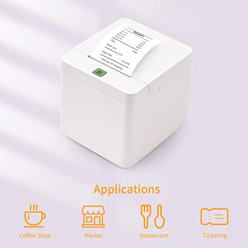 Huiop Label Maker, prijenosni Bt Label Maker Wireless 58mm Thermal Receipt Printer Bt veza upotreba sa aplikacijom kompatibilnom sa