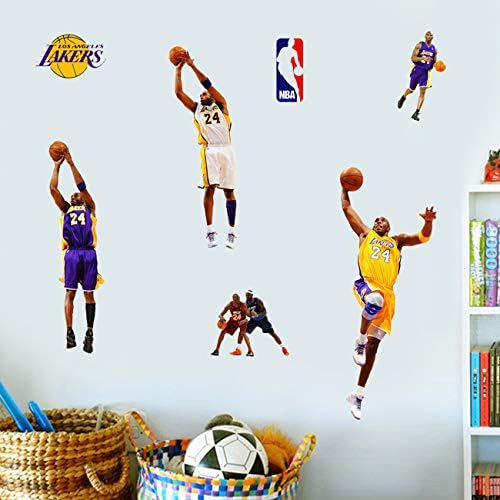 16x24in košarkaš Kobe Bryant zidne naljepnice pokloni za dječake za zidove rasadnika dnevni boravak TV pozadina dekor kućne sobe