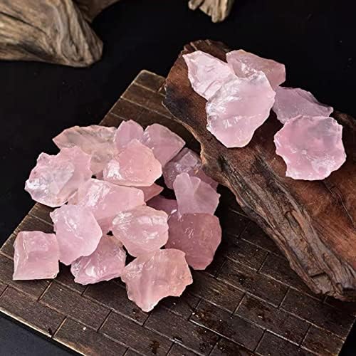 50g prirodnih ružičastih kvarcnih kristala grubog šljunka srećni kamen minerali uzorak za dekoraciju akvarijumskog akvarijuma