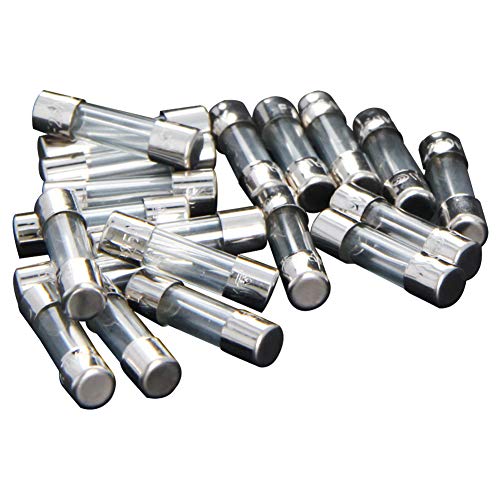 Fielect 20pcs 250V 0.5A Brzi puhanje Fuse Fast Glumne staklene cijevi osigurači 6x30mm