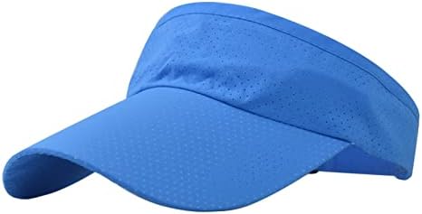 Muški Ženski uniseks sportski vizir za sunce prozračna Podesiva bejzbol kapa šešir za sunčanje za golf tenis na plaži