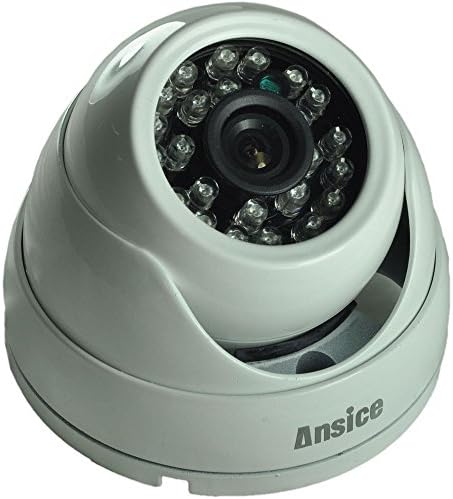 ANSICE kupola CCTV kamera AHD / TVI / CVI / CVBS 1080p 2.0MP 4-u-1 2MP bijela metalna kupola Sigurnosna kamera 2,8mm objektiv CMOS