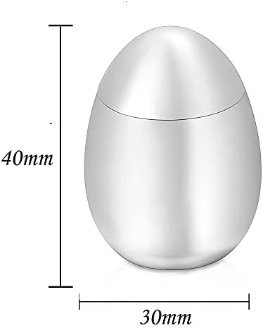 YHSG urne za pepeo za odrasle srednjeg u obliku jaja u obliku jaja u urne za ljudske pepeo srebrne kremacije urne za pepeo od nehrđajućeg