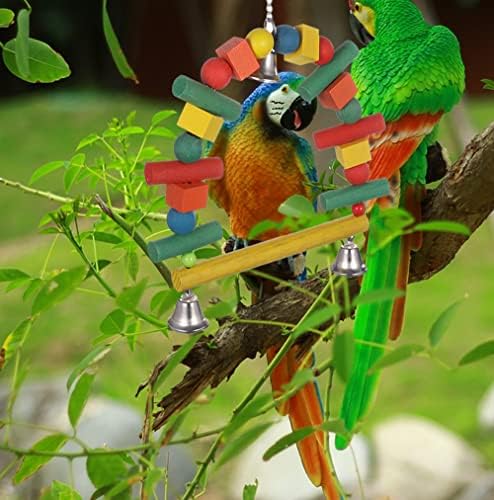 Johoxton ptica ljuljačka papagat ljuljački ptica ljulja za papagane ptičji pribor za kaveze igračke za papuide vole igračke za ptice