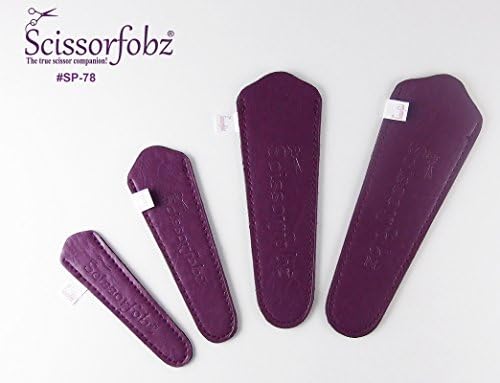 Škare sa Scissorfobzom sa škarama-value pack-4 veličine - dizajnerski škare pokriva držači za vez za šivanje quilling - Quilters kanalizacije