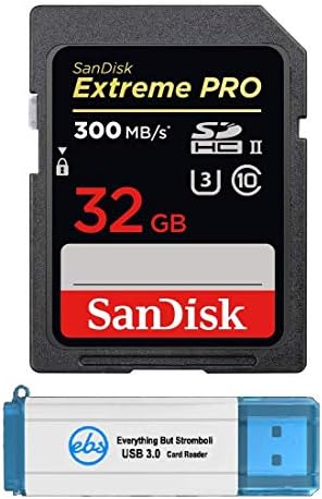 SanDisk 32GB SDHC SD Extreme Pro UHS-II memorijska kartica radi sa Sony A7R IV kamerom bez ogledala klase 10 sa svime osim Stromboli