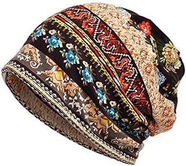 Ženska Vrećasta Meka Slouchy Kapa Kapa S Volanima Turban Kapa Kapa Ovratnik Šal Kapa Omotač Print Uniseks Bejzbol Kape Za Muškarce