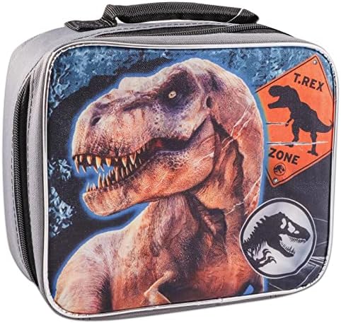 Jurassic Park kutija za ručak za djecu-paket sa školskom kutijom za ručak dinosaurusa, zarđale zakovice, Rex-Man vješalica za vrata