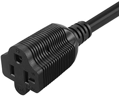 25-stopa Neema 5-20P produžni kabel, 12-i 10-20R ekstenzijski kabl za napajanje, 20amp T sečiva mužjaka do ženskog kabla, nema 5-20P
