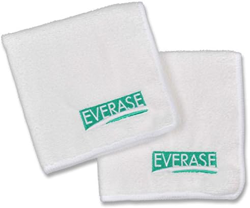 Everase tkanina od mikro vlakana | krpe za čišćenje za bijele ploče/ploče za suho brisanje, 2 pakovanja