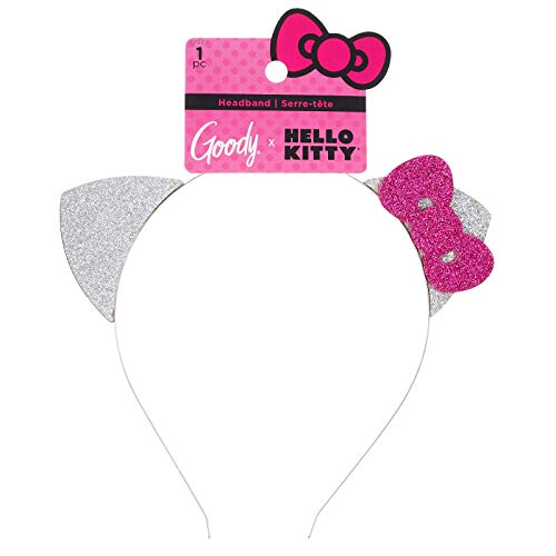 GOODY x Hello Kitty traka za glavu sa ušima-Comfort Fit za cjelodnevno nošenje - za sve tipove kose-Dodaci za kosu