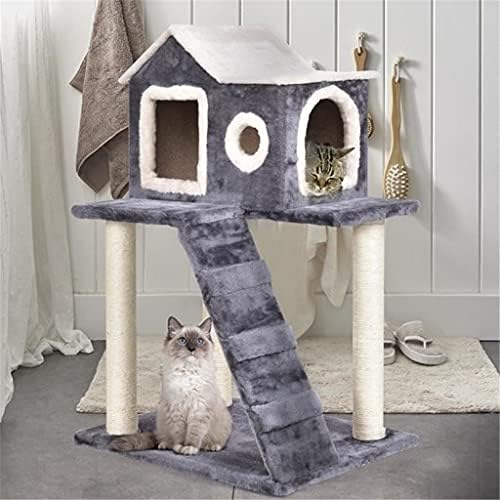 WALNUTA pet Cats penjački okvir mačke toranj drveća mačja kuća za grebanje igranje penjačkih stubova mačke Kula sa ljestvama
