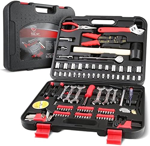Olympia Tools 122-komadni komplet alata, opći kućni ručni alat za kućnu alat sa čvrstim kutijom za nošenje, setovi za automatsko popravke