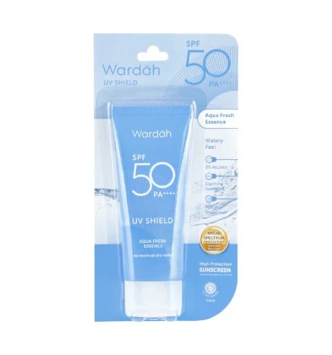 WARDAH UV štit Aqua Fresh Essence SPF 50 30ml-50x optimalniji za zaštitu kože formiraju UV A i UV B zrake zajedno sa viškom plave