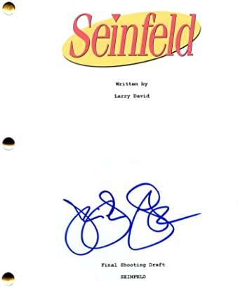 Julia Louis-Dreyfus potpisao Autogram Seinfeld The Contest Full Epizode Skripta - Vrlo rijetke Elaine Benes u Seinfeld Co-udng Jerry