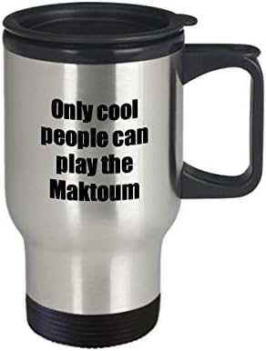 Maktoum Player Travel MUGICSIC Izolirani poklopac Poklon Idea Car Auto kafe Commuter